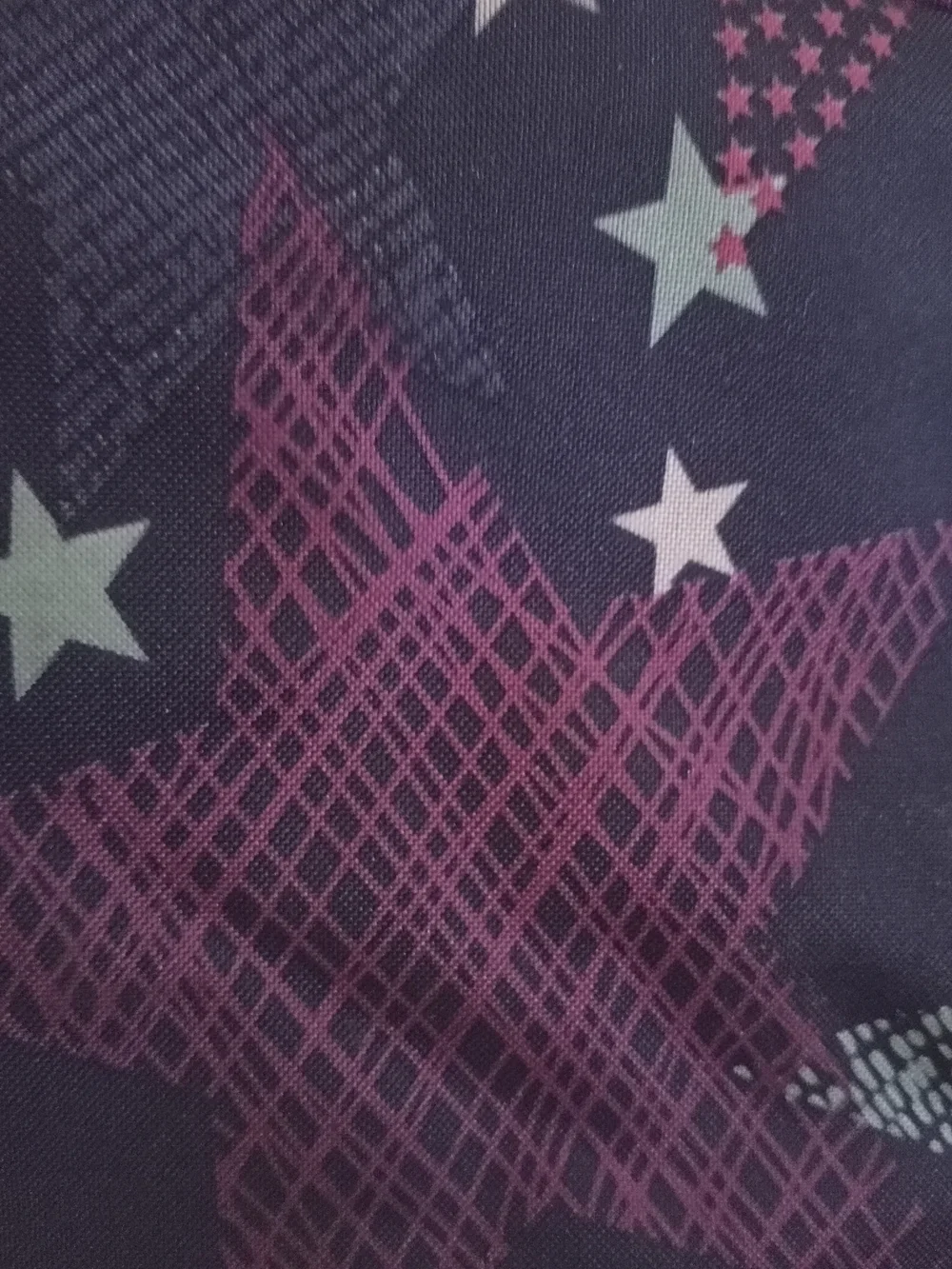 American Girl Navy Star Print Vintage Lunch Box Bag
